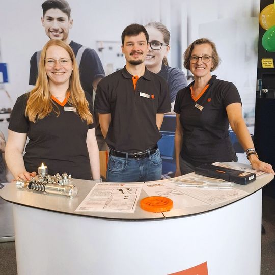 Starke Präsenz auf gleich vier Ausbildungsmessen