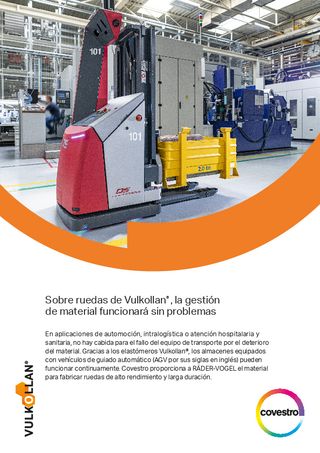 Vulkollan<sup>®</sup> elastomers material handling (spanish)