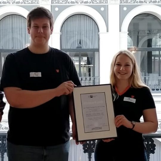 Erster Platz für unsere Energie-Scouts